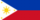 The flag of the Philippines