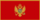 The flag of Montenegro