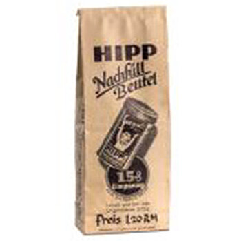 One of the first refill bags of HiPP's assortment
