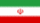 The flag of Iran