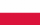 The flag of Poland