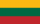 The flag of Lithuania