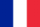 The flag of France