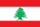 The flag of Lebanon