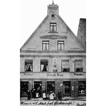 Joseph Hipp's confectionery in Pfaffenhofen/Ilm