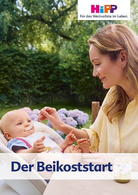 Cover des herunterladbaren PDF-Ratgebers "Der Beikoststart"