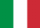 The flag of Italy