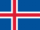 The flag of Iceland