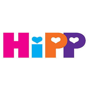 The four-colored HiPP logo
