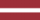 The flag of Latvia
