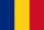The flag of Romania