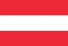 The flag of Austria
