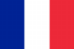 The flag of France