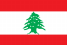 The flag of Lebanon