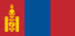 The flag of Mongolia